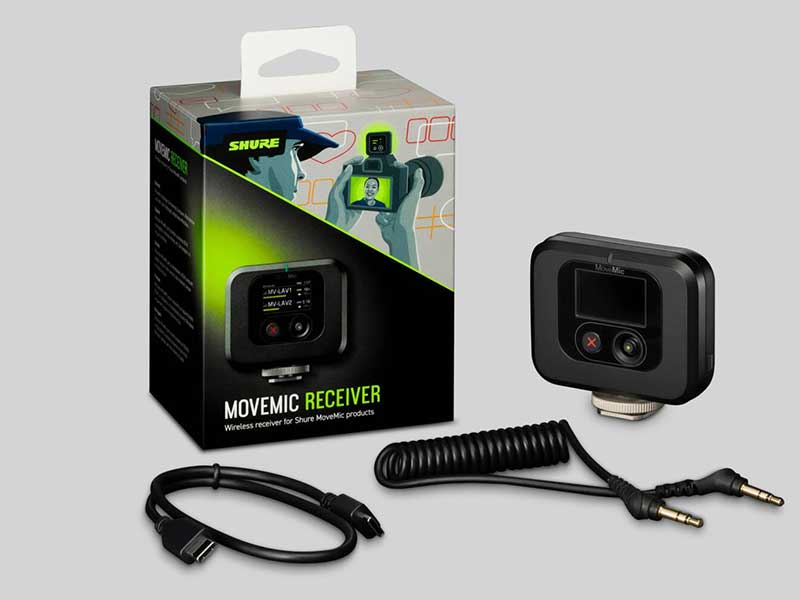 Shure MoveMic Receiver 無線領夾式話筒