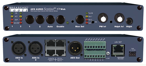 Broadcast Tools AES Audio Sentinel? +?Web